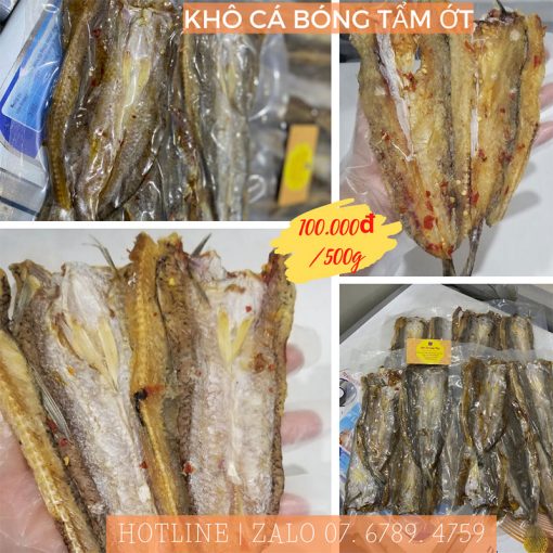 Khô cá mối xẻ tẩm gia vị thơm ngon Bình Thuận