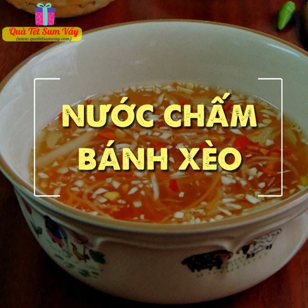 Công thức pha nước chấm bánh xèo