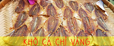 Khô cá chỉ vàng Bình Thuận