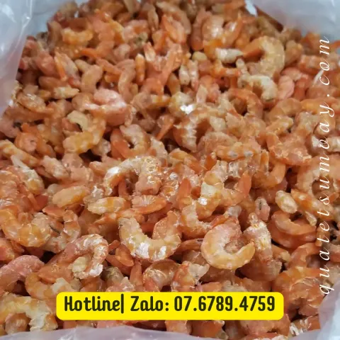 Tôm Khô Loại To Vừa, Vị Ngọt Tự Nhiên, Không Sạn Cát.