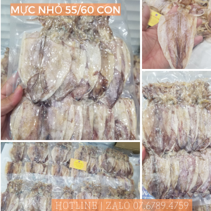 Mực Khô Loại 55-60 (55 - 60 con 1kg)