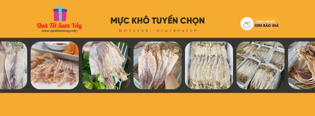 Hải sản khô Quà Tết Sum Vầy