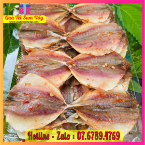 Khô Cá Chỉ Vàng Một Nắng