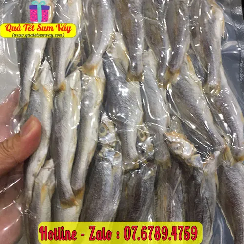 Khô Cá Đù Nguyên Con Nhỏ (Mặn)