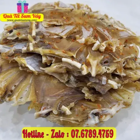Khô Cá Đuối Xẻ Tẩm Gia Vị