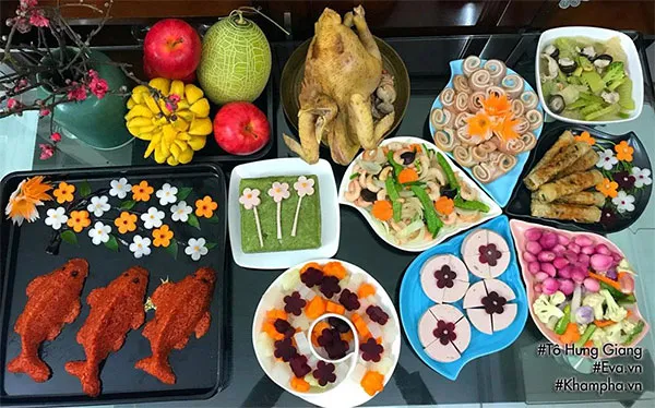 Mâm cúng ông táo 23 tháng chạp gồm những gì?