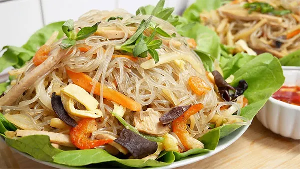 Cách làm món mực khô xào miến ngon đến khó cưỡng