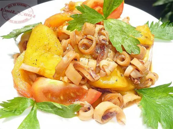 Cách làm món mực khô xào dứa ngon vị đậm đà