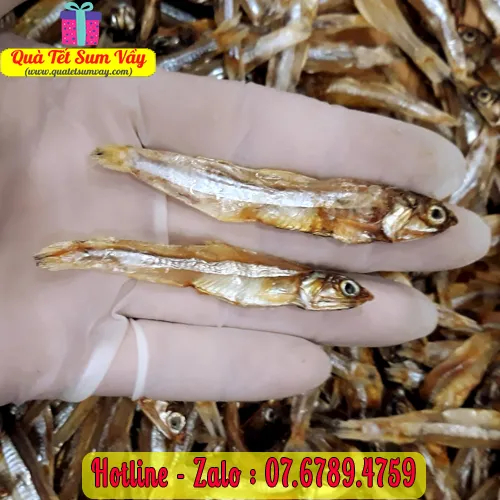 Khô Cá Cơm Loại Lớn, Cá Cơm Lạt, Ngon, Giá Tốt