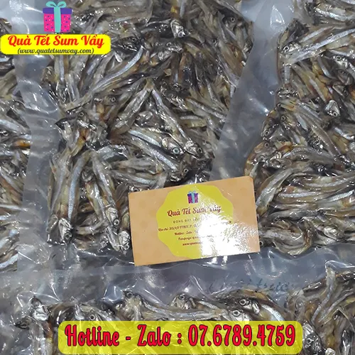Khô Cá Cơm Loại Lớn, Cá Cơm Lạt, Ngon, Giá Tốt