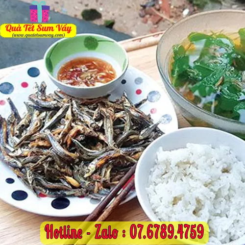 Khô Cá Cơm Loại Lớn, Cá Cơm Lạt, Ngon, Giá Tốt
