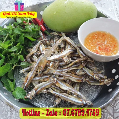 Khô Cá Cơm Loại Lớn, Cá Cơm Lạt, Ngon, Giá Tốt