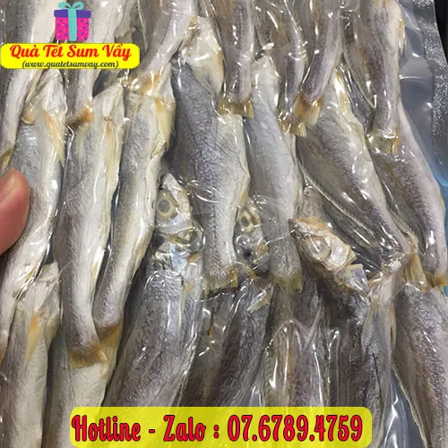 Khô cá đù nguyên con loại nhỏ