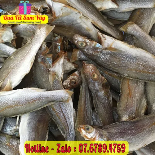 Khô cá đù nguyên con nhỏ