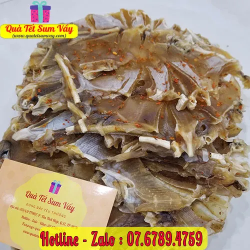 Địa chỉ mua khô cá đuối tẩm gia vị