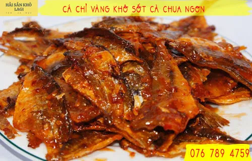 4 Bước Làm Món Cá Chỉ Vàng Khô Sốt Cà Chua Ngon