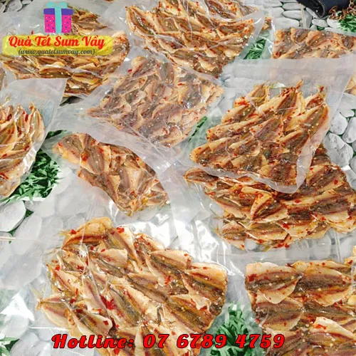 Khô cá chỉ vàng tẩm đóng gói