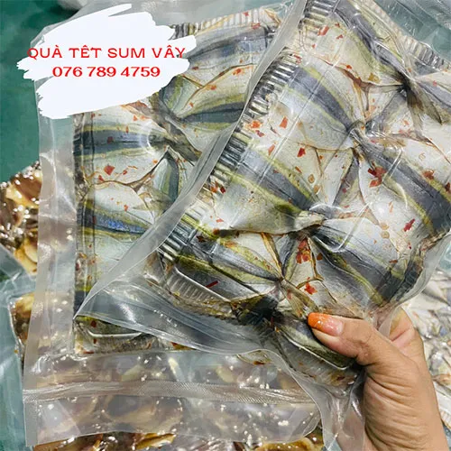 Khô Cá Chỉ Vàng Một Nắng