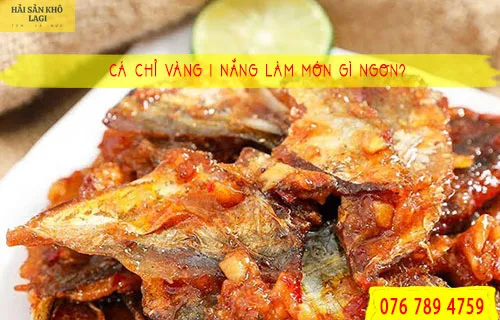 Cá chỉ vàng 1 nắng kho sốt cà chua
