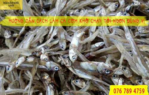 Hướng dẫn cách làm cá cơm khô cháy tỏi ngon đúng vị