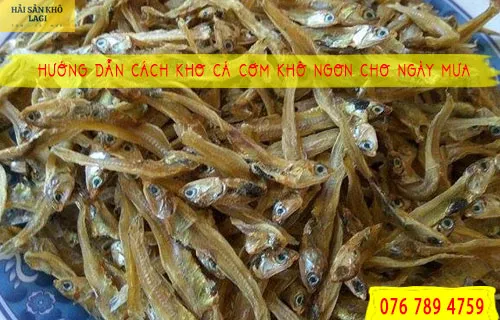Hướng dẫn cách kho cá cơm khô