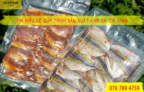 Cách làm cá chỉ vàng 1 nắng