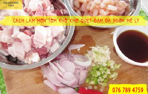 Sơ chế nguyên liệu