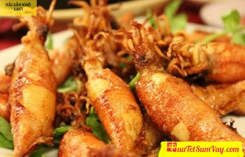 Cách làm mực trứng chiên nước mắm giòn - cay - ngon