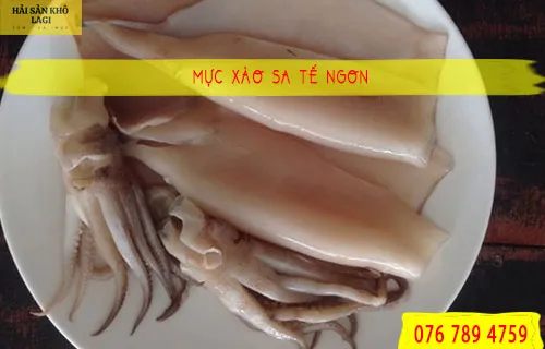 Mực xào sa tế