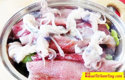 Công thức làm món MỰC HẤP SẢ thơm ngon trong 30 phút