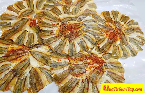 Khô cá chỉ vàng ghép bông