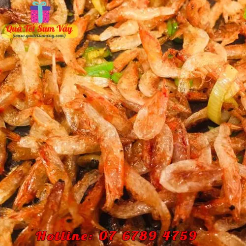 Tép khô rim mặn