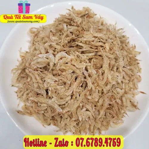 Tép khô, ruốc khô ngon sạch