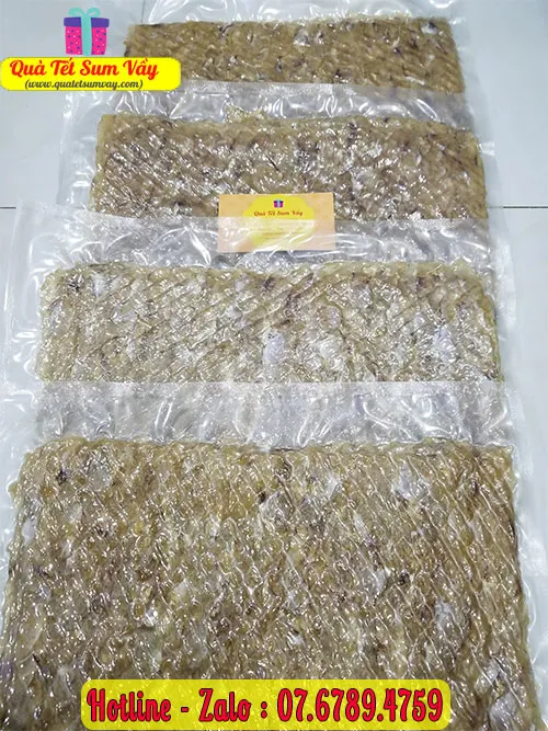 khô cá bò hút chân không