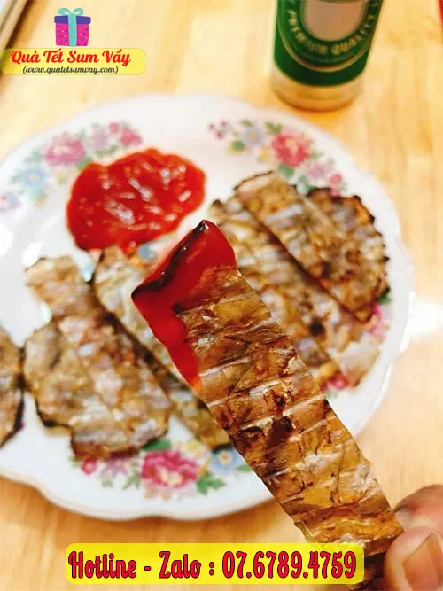 Khô cá bò nướng