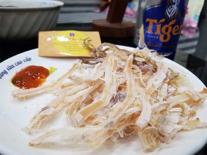Món ngon từ mực khô