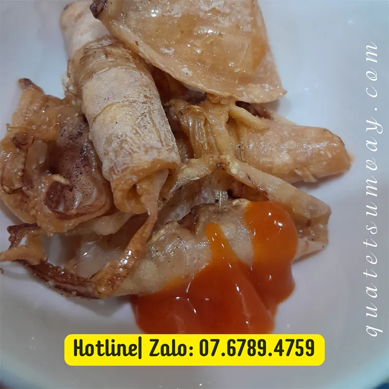 Những món ngon bởi mực khô loại nhỏ